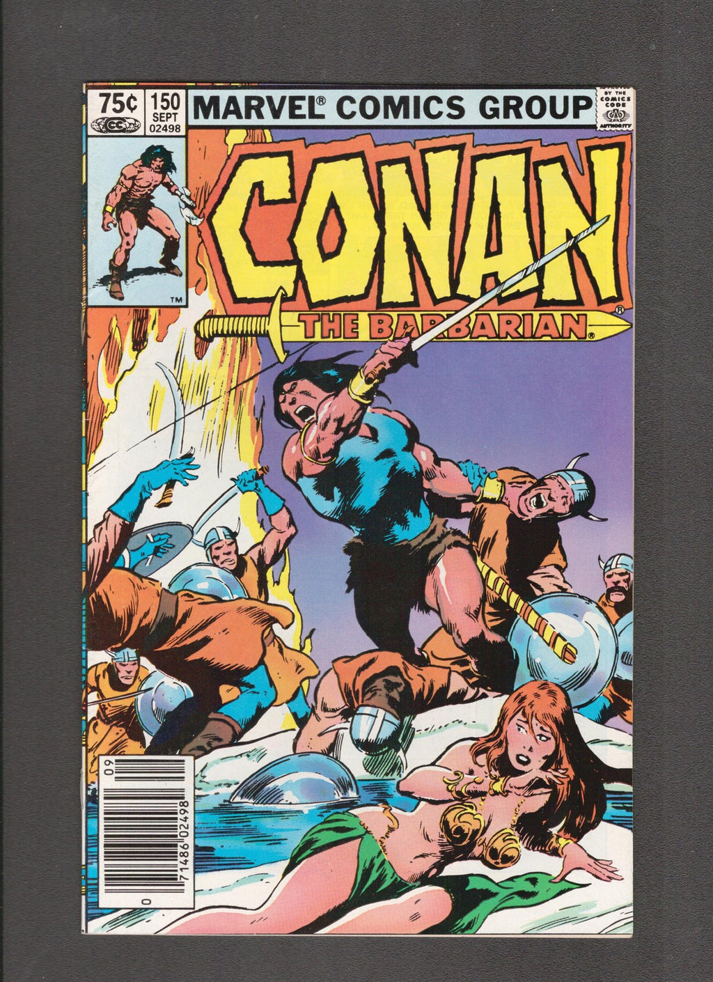 Conan the Barbarian #150 (1983) John Buscema, Ernie Chan Marvel Comics