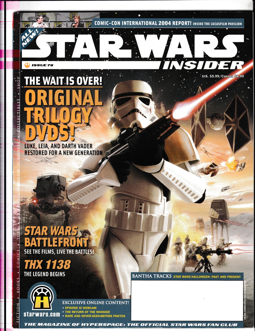 Star Wars Insider #78 (2004) Titan Comics