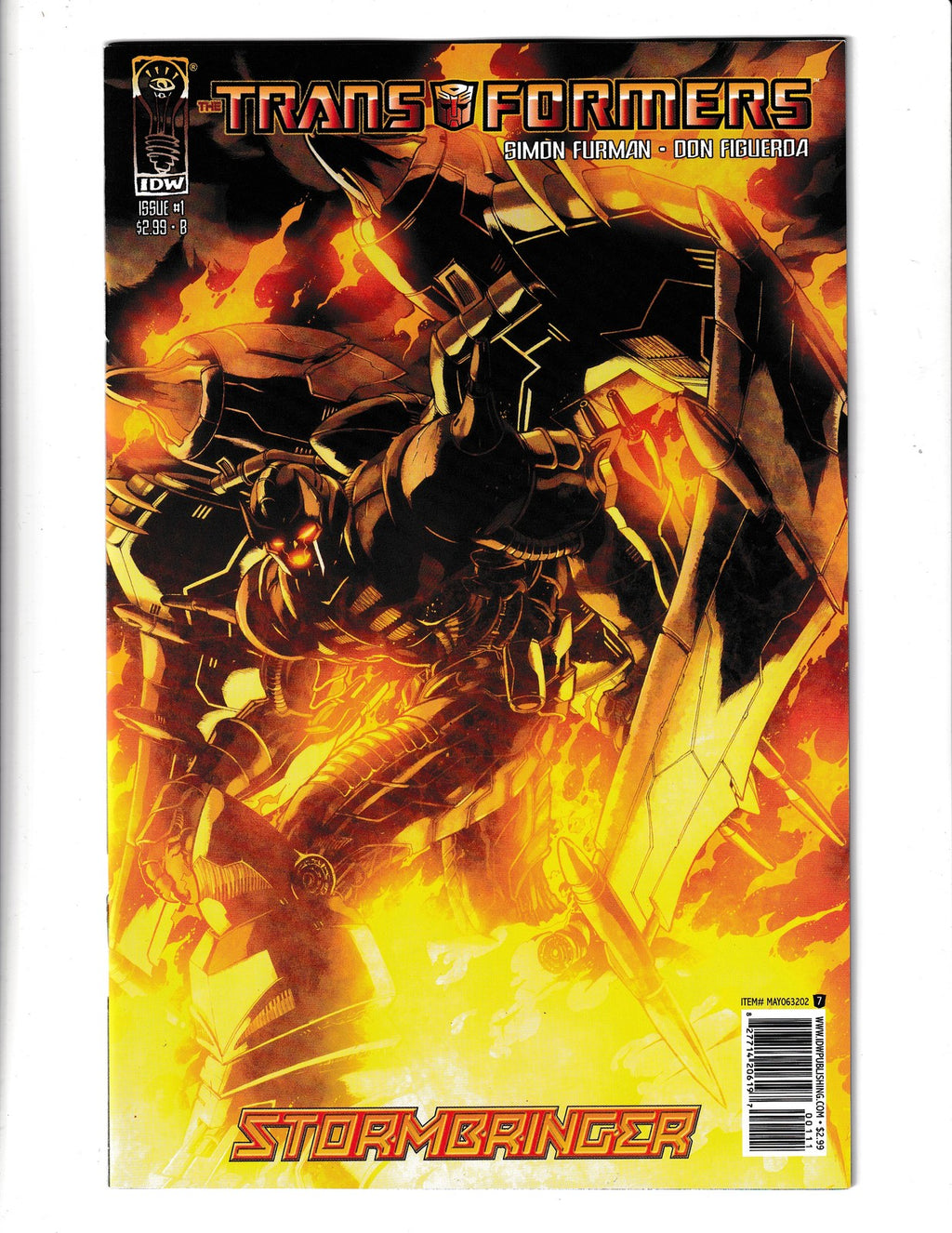Transformers: Stormbringer #1b (2006) IDW Comics