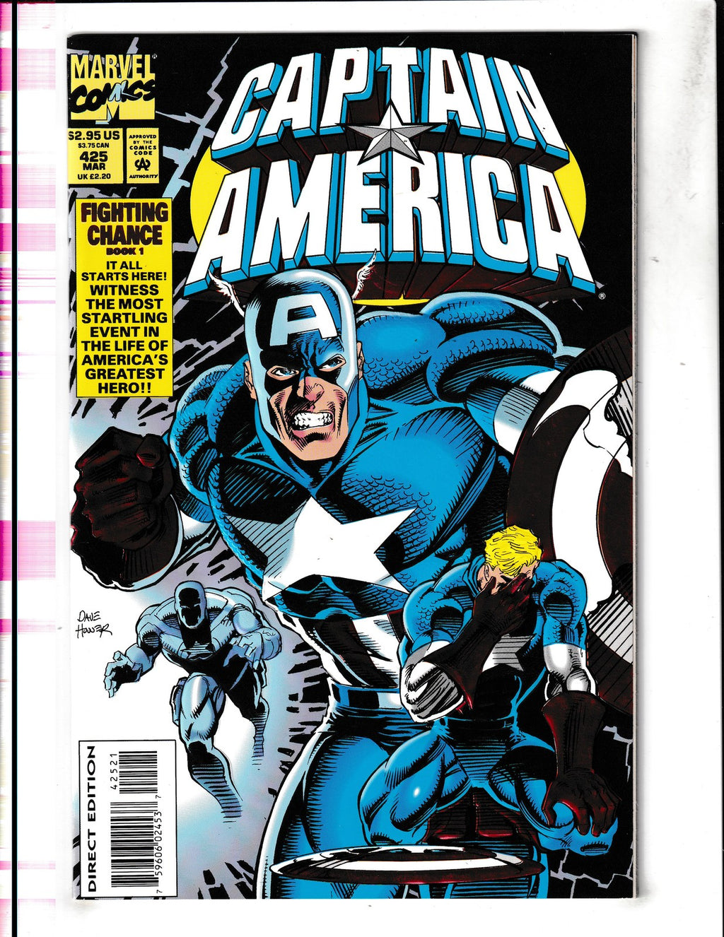 Captain America #425 (1994) Red Foil Marvel Comics