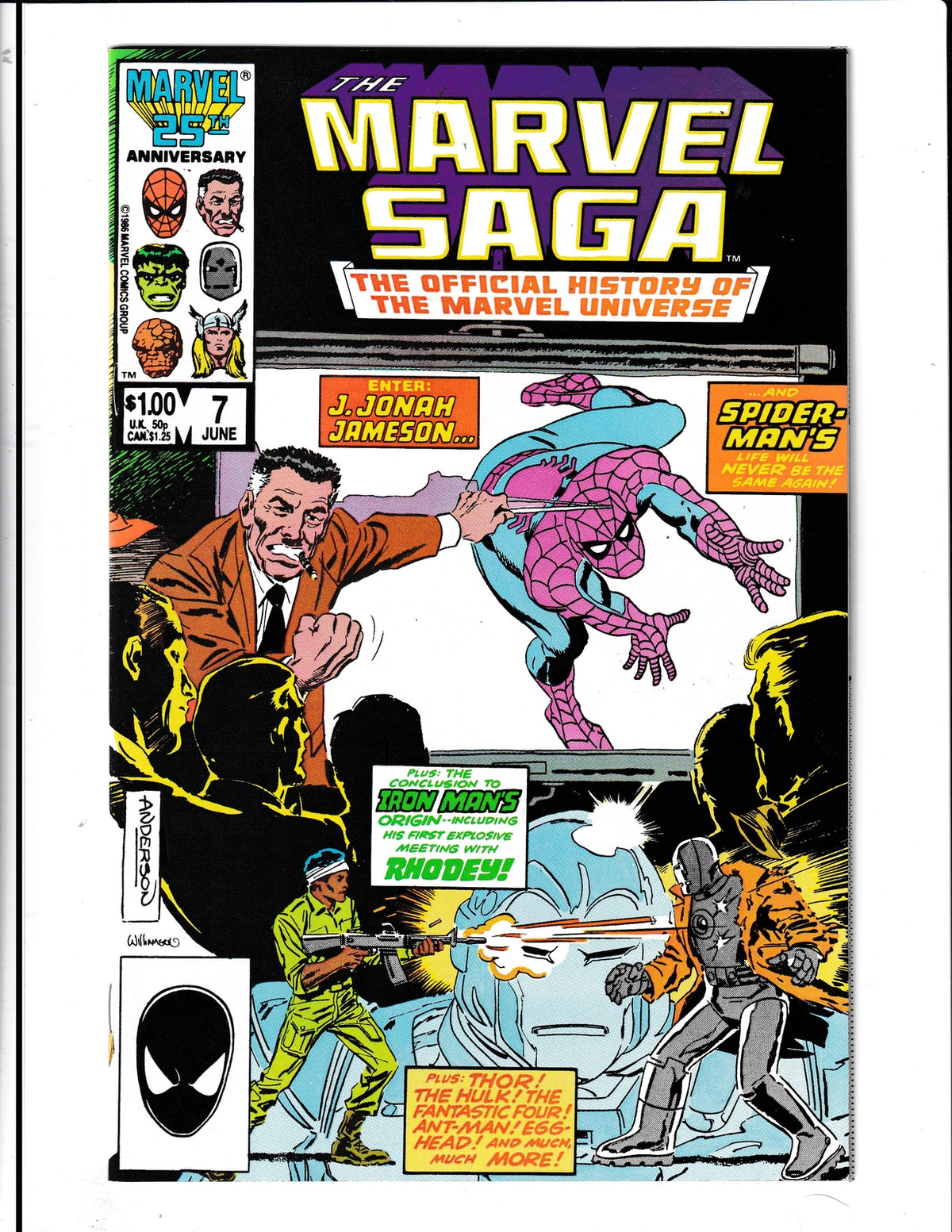 Marvel Saga #7 (1986) Marvel Comics