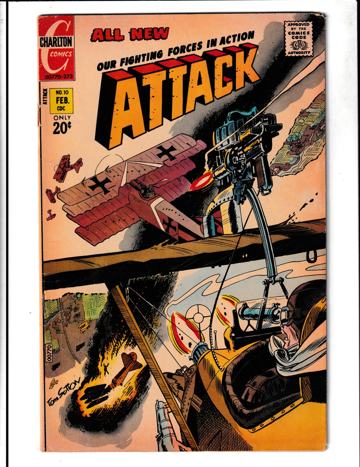 Attack #10 (1973) Charlton Comics