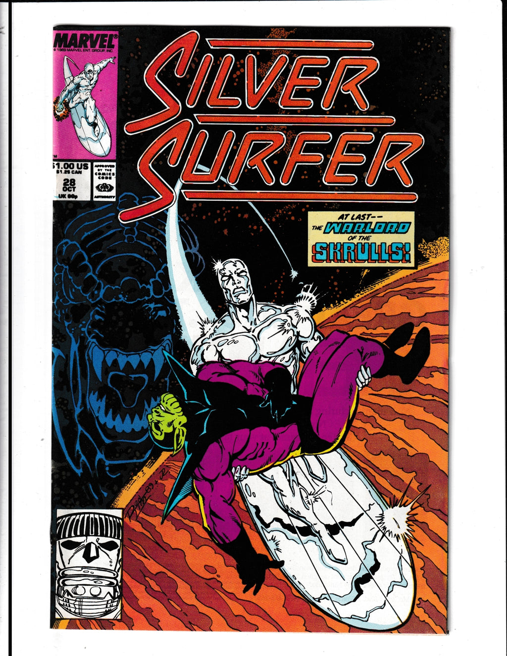Silver Surfer #28 (1989) Marvel Comics SKU:863