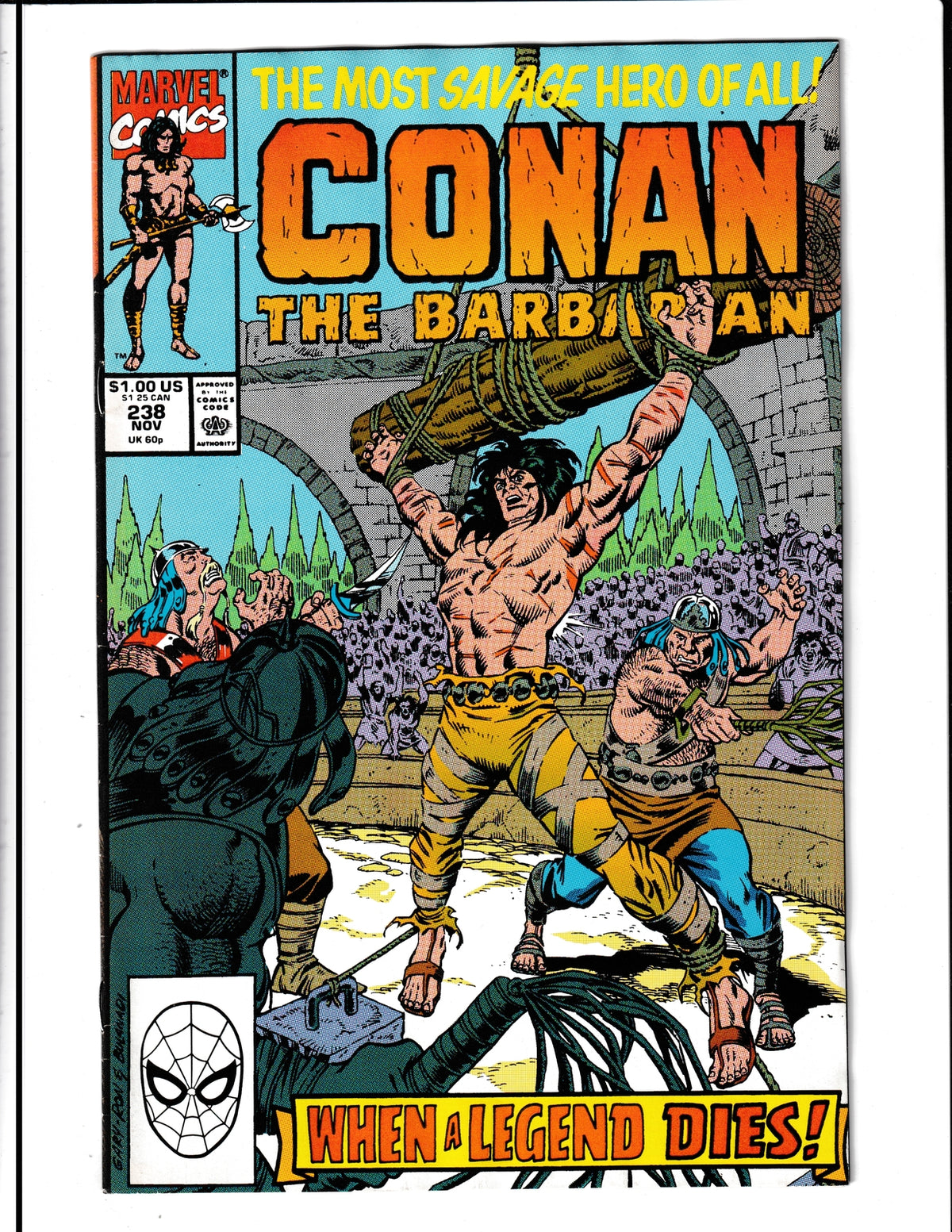 Conan the Barbarian #238 (1990) Marvel Comics SKU:1262