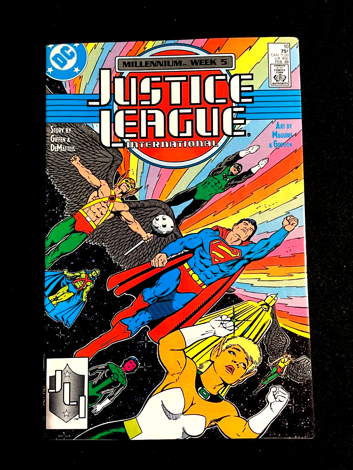 Justice League International #10 1988 - DC