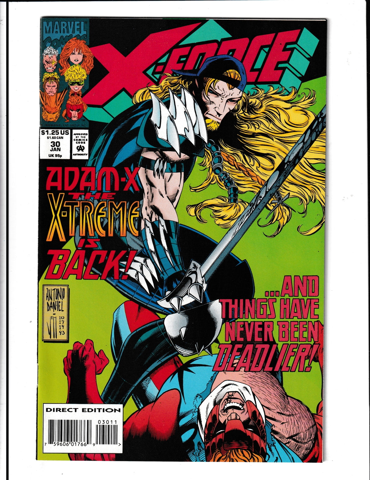 X-Force #30 (1994) Marvel Comics
