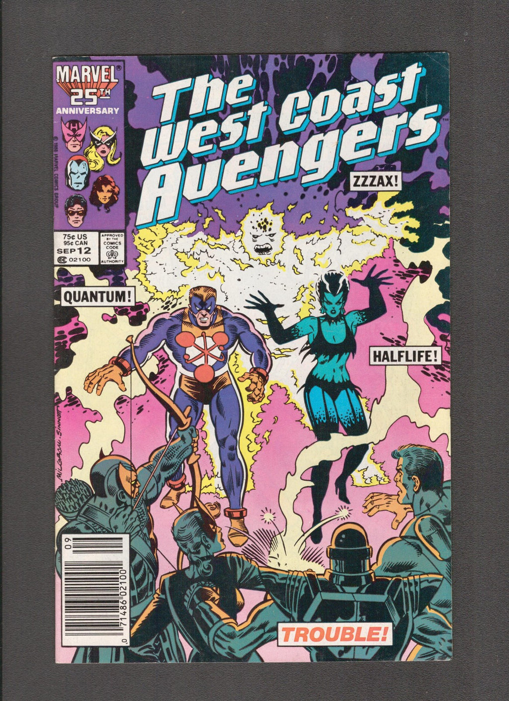 West Coast Avengers #12 (1986) Englehart, Sinnott, Milgrom Marvel Comics