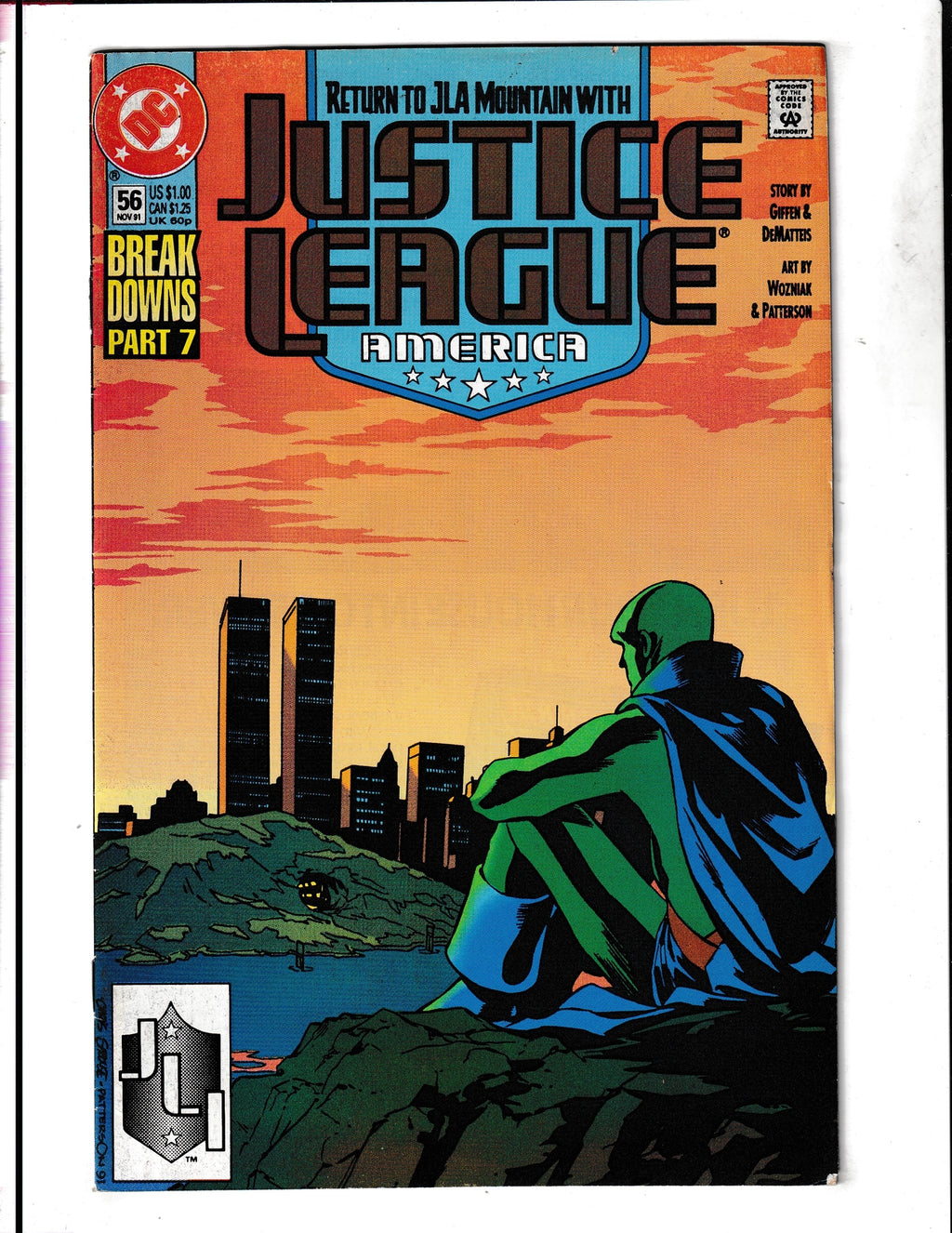 Justice League America #56 (1991) DC Comics