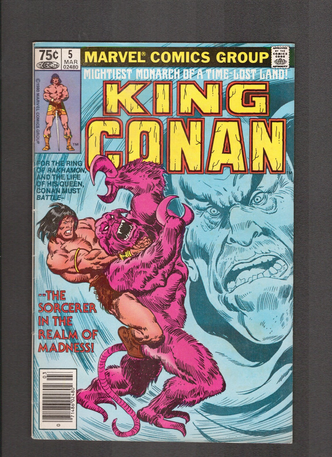 King Conan #5 (1981) Thomas, Rosen, Buscema Marvel Comics