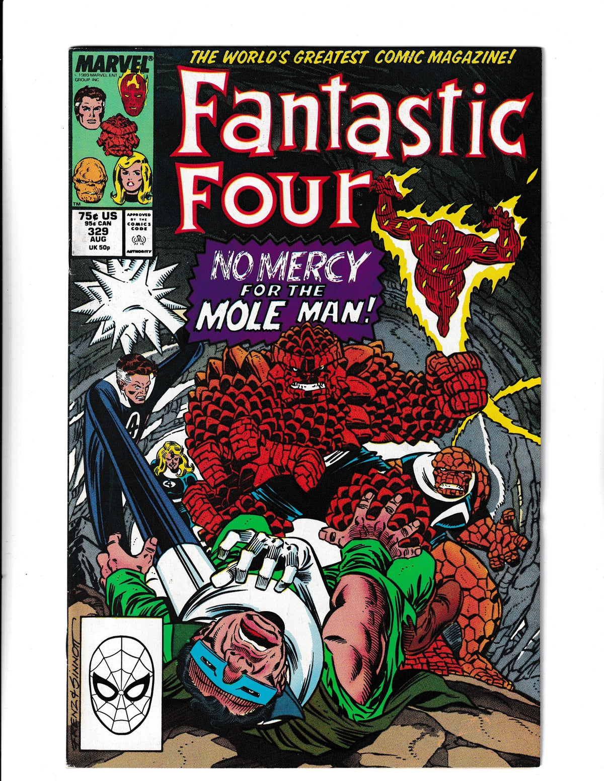 Fantastic Four #329 (1989) Marvel Comics SKU:052
