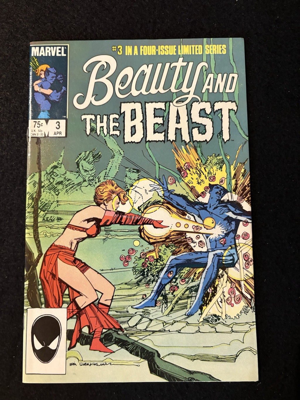 Beauty and the Beast #1-4 (1984) Complete Mini-Series Marvel Comics