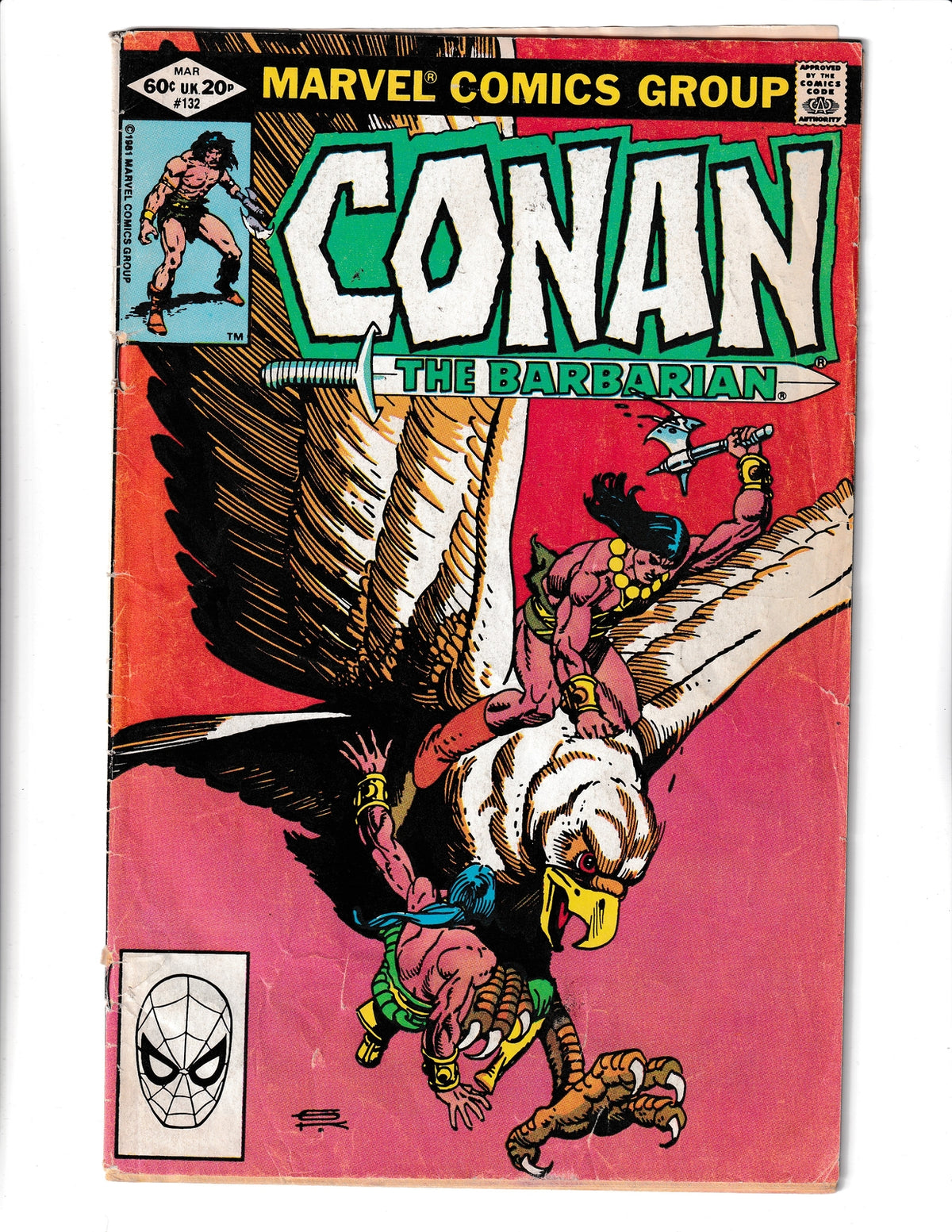 Conan The Barbarian #132 (1982)Marvel Comics