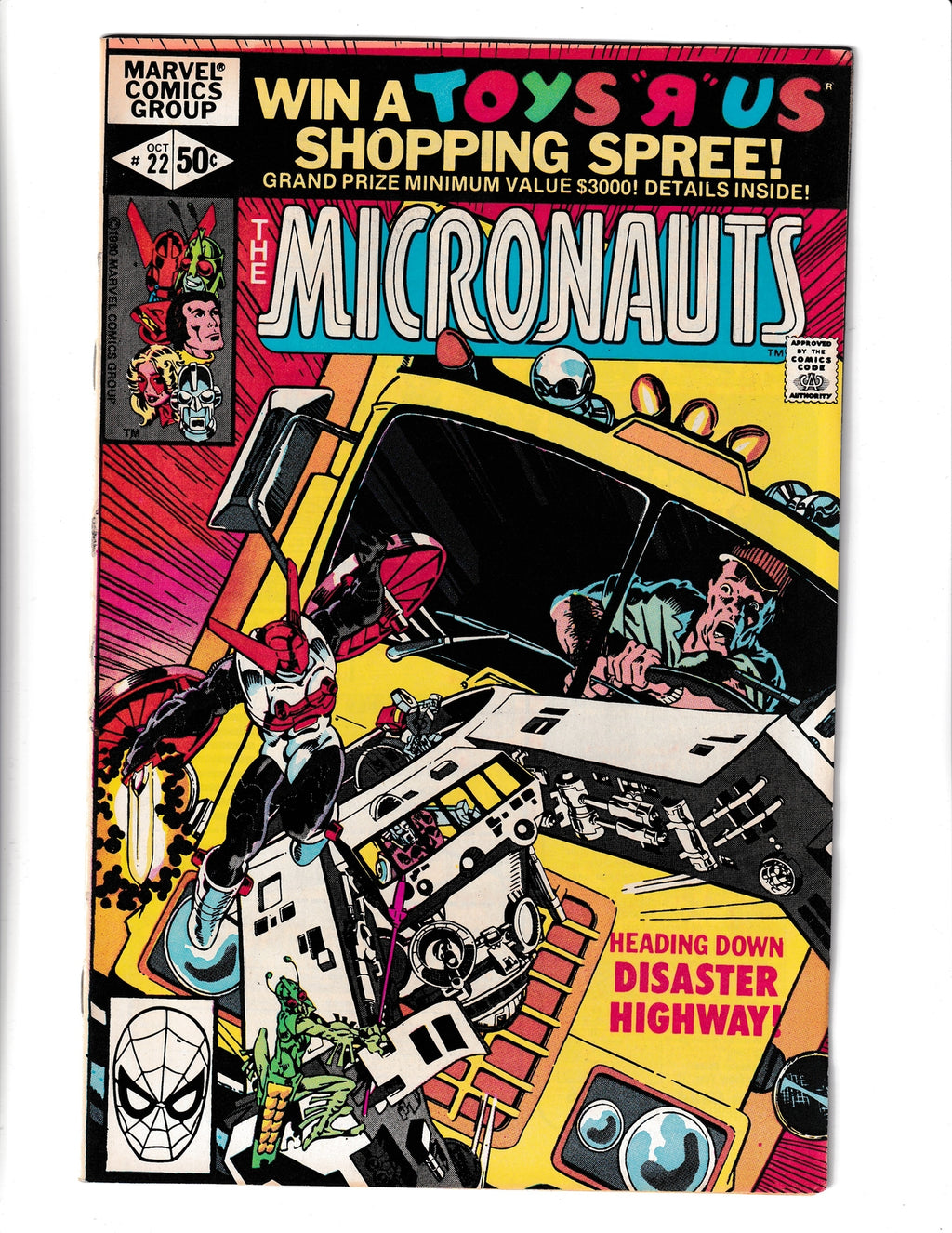 Micronauts #22 (1980) Marvel Comics SKU:142