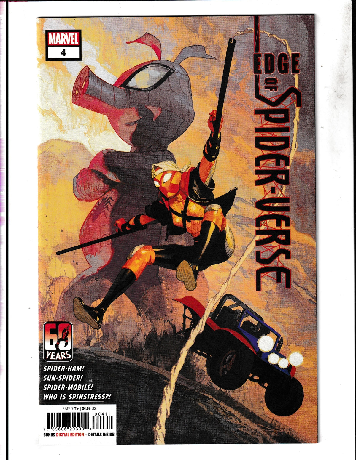 Edge of Spider-Verse #4 (2022) 1st appearance of Spinstress Marvel Comics