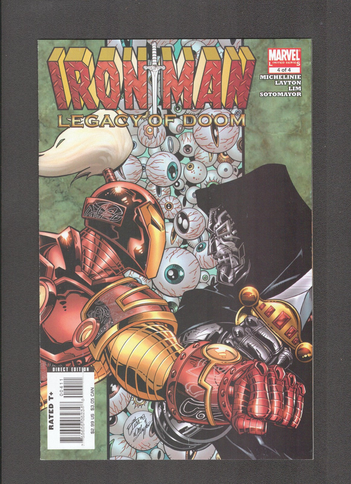 Iron Man: Legacy of Doom #4 (2009) Bob Layton, Ron Lim Marvel Comics