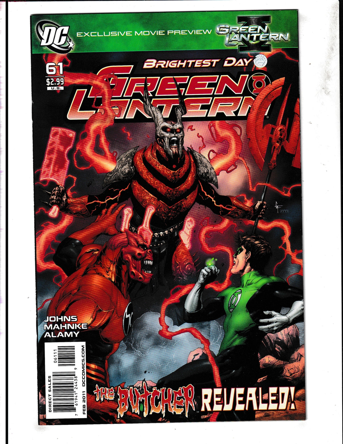 Green Lantern #61 (2011) DC Comics