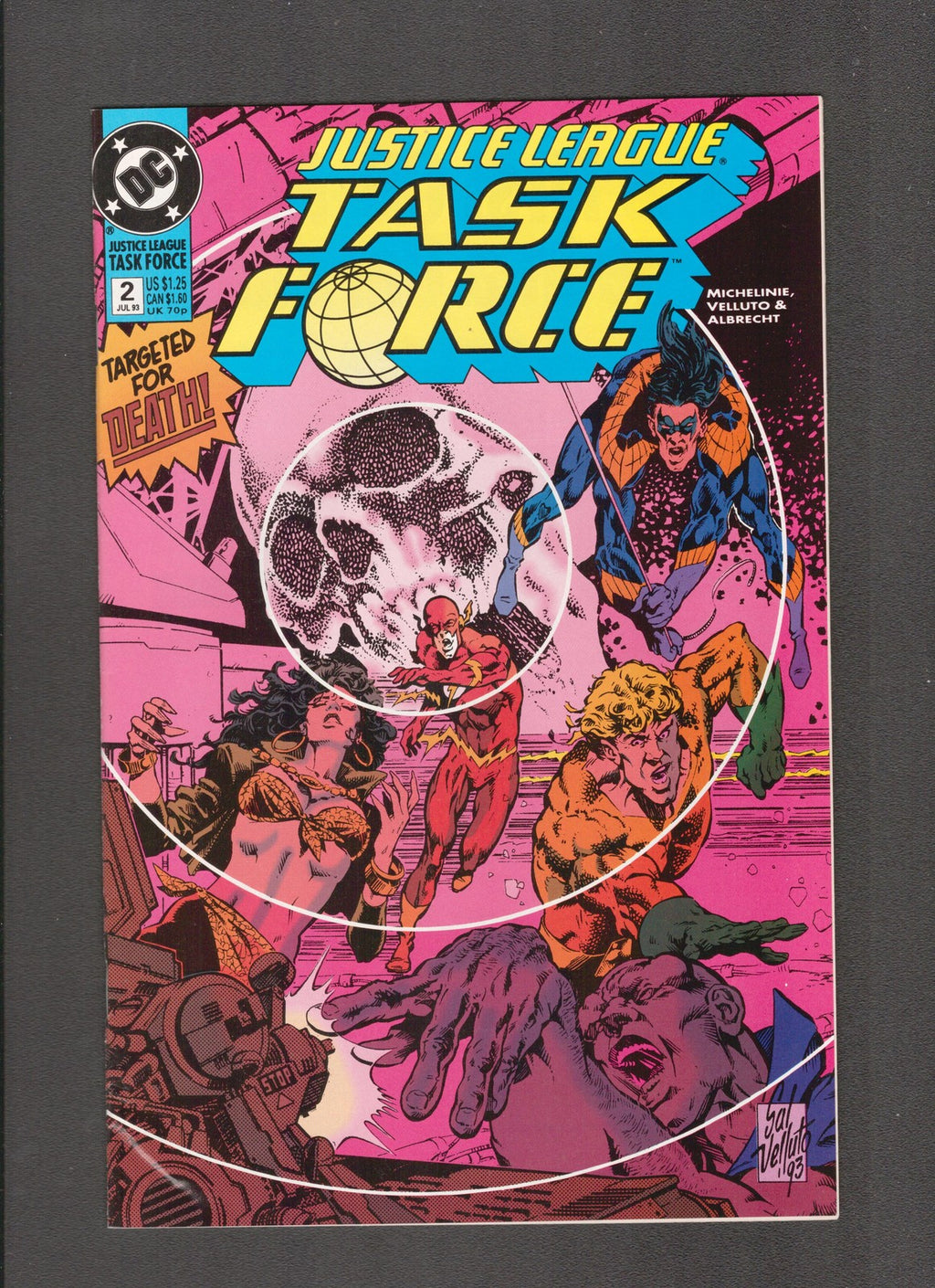Justice League Task Force #2 (1993) Velluto DC Comics