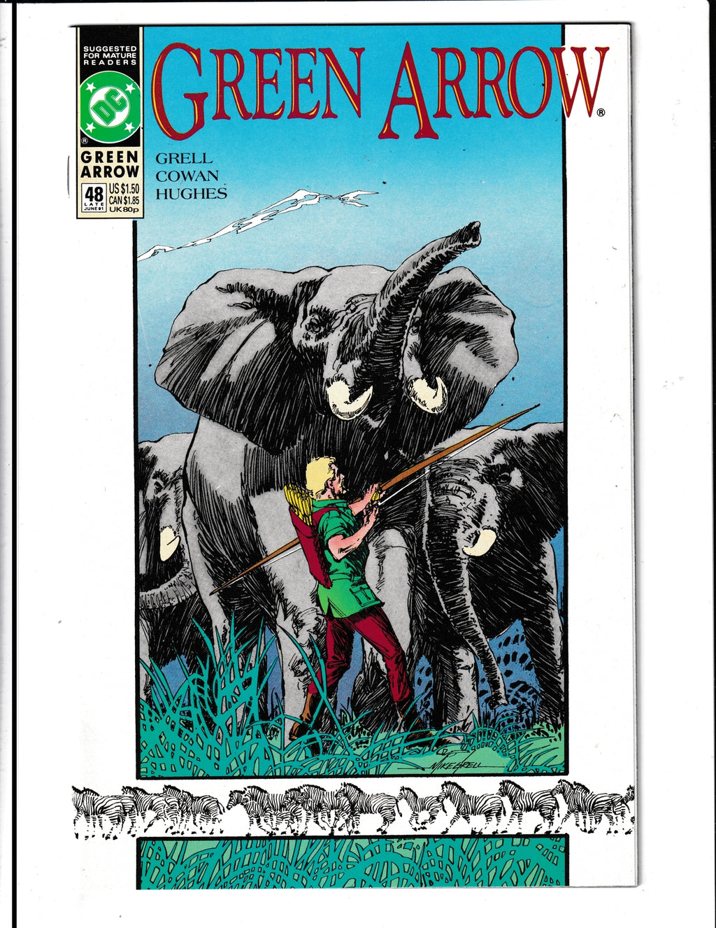 Green Arrow #48 (1991) HIGH GRADE Vol. 2 DC Comics
