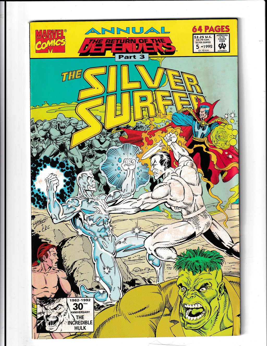 Silver Surfer Annual #5 (1992) Marvel Comics SKU:331