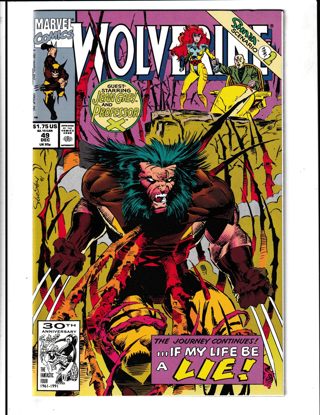 Wolverine #49 (1991) High Grade Marvel Comics SKU:1331