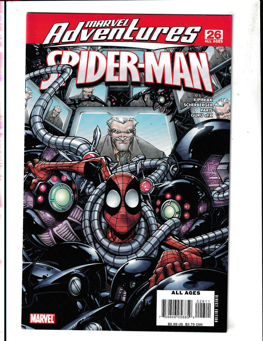 Marvel Adventures: Spider-Man #26 (2007) Patrick Scherberger Marvel Comics
