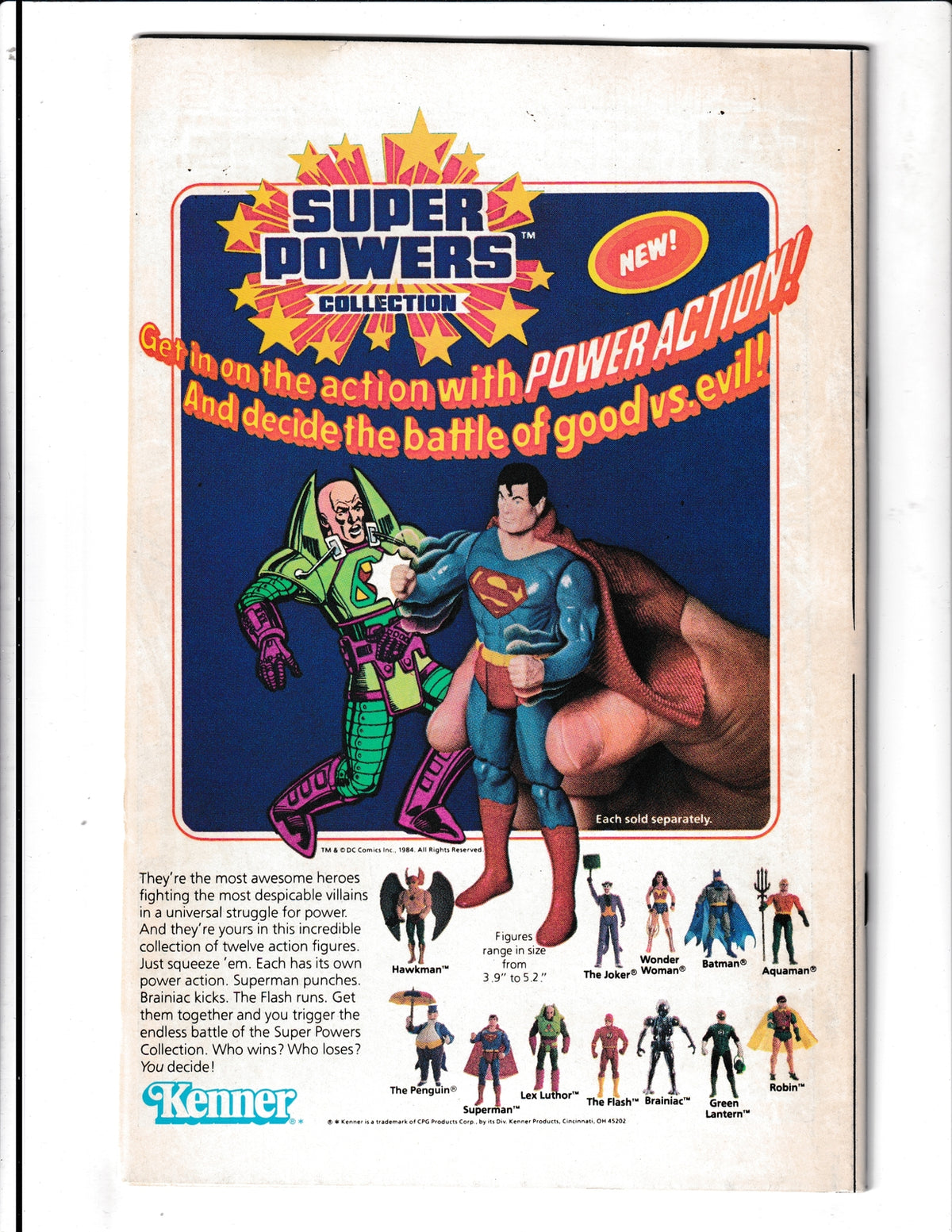 Superman Annual #10 (1984) "Last Day the Cheering Stopped" DC Comics