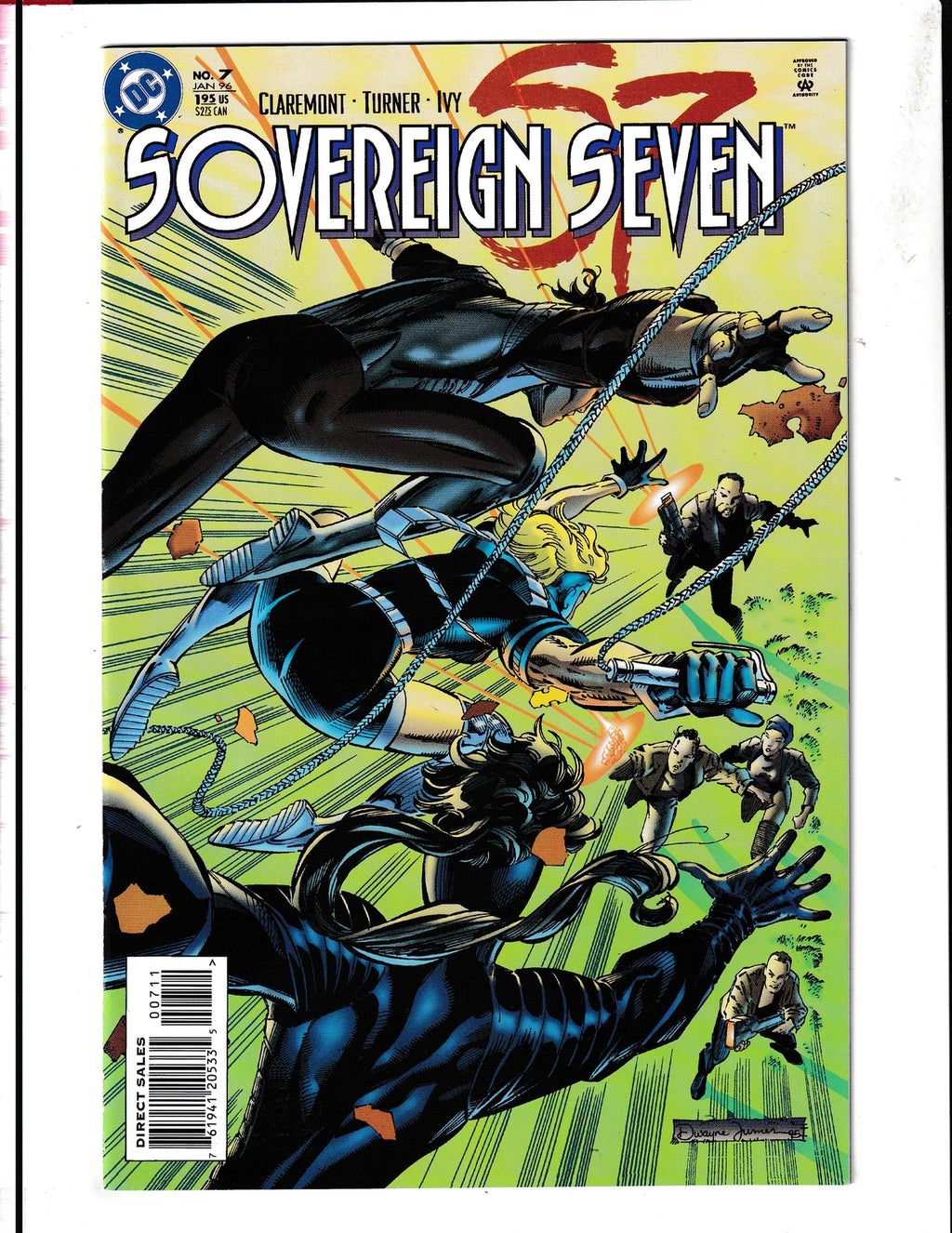 Sovereign Seven #7 (1996) Walk the Wild Side DC Comics