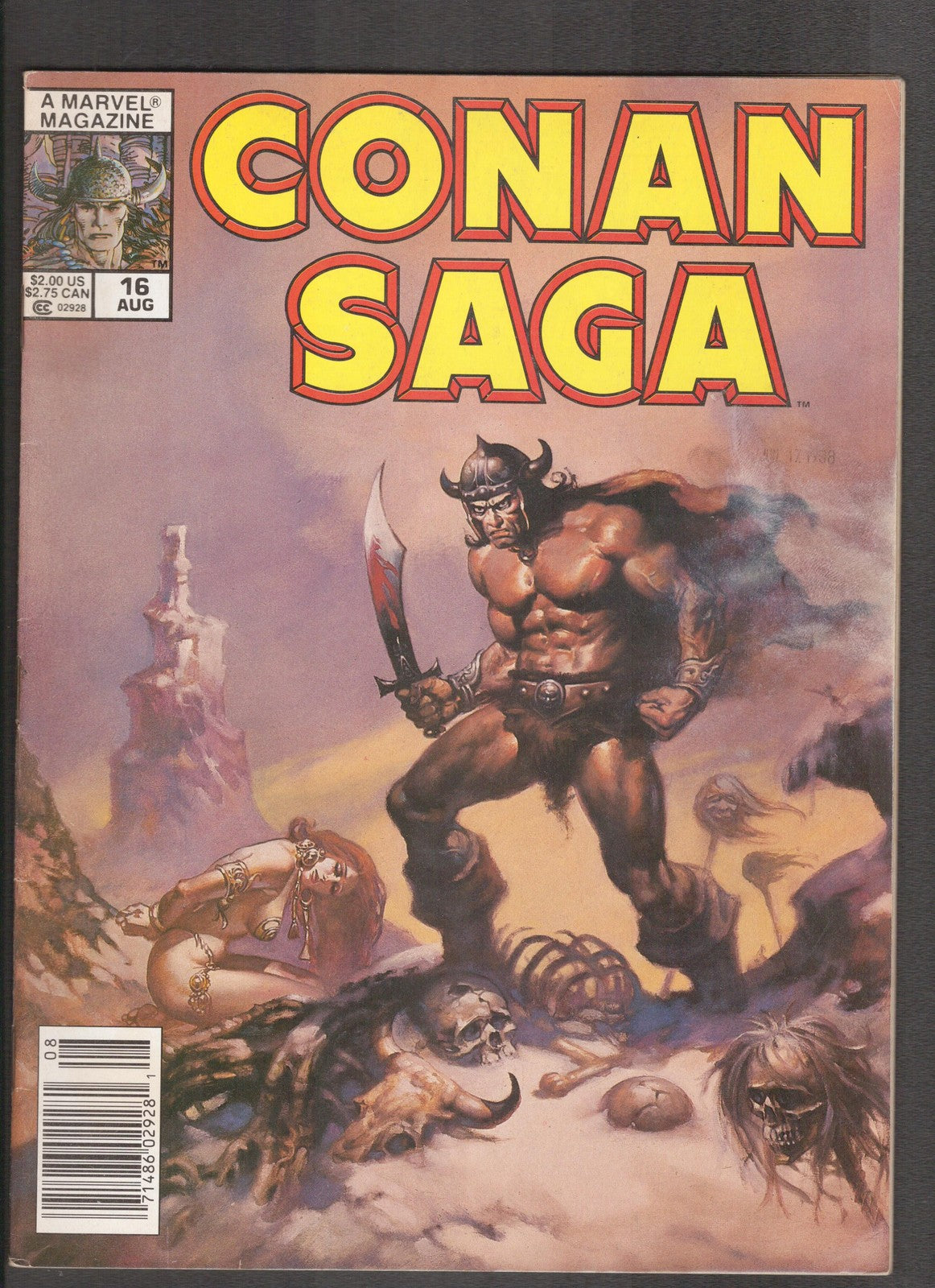 Conan Saga #16 (1988) Marvel Comics