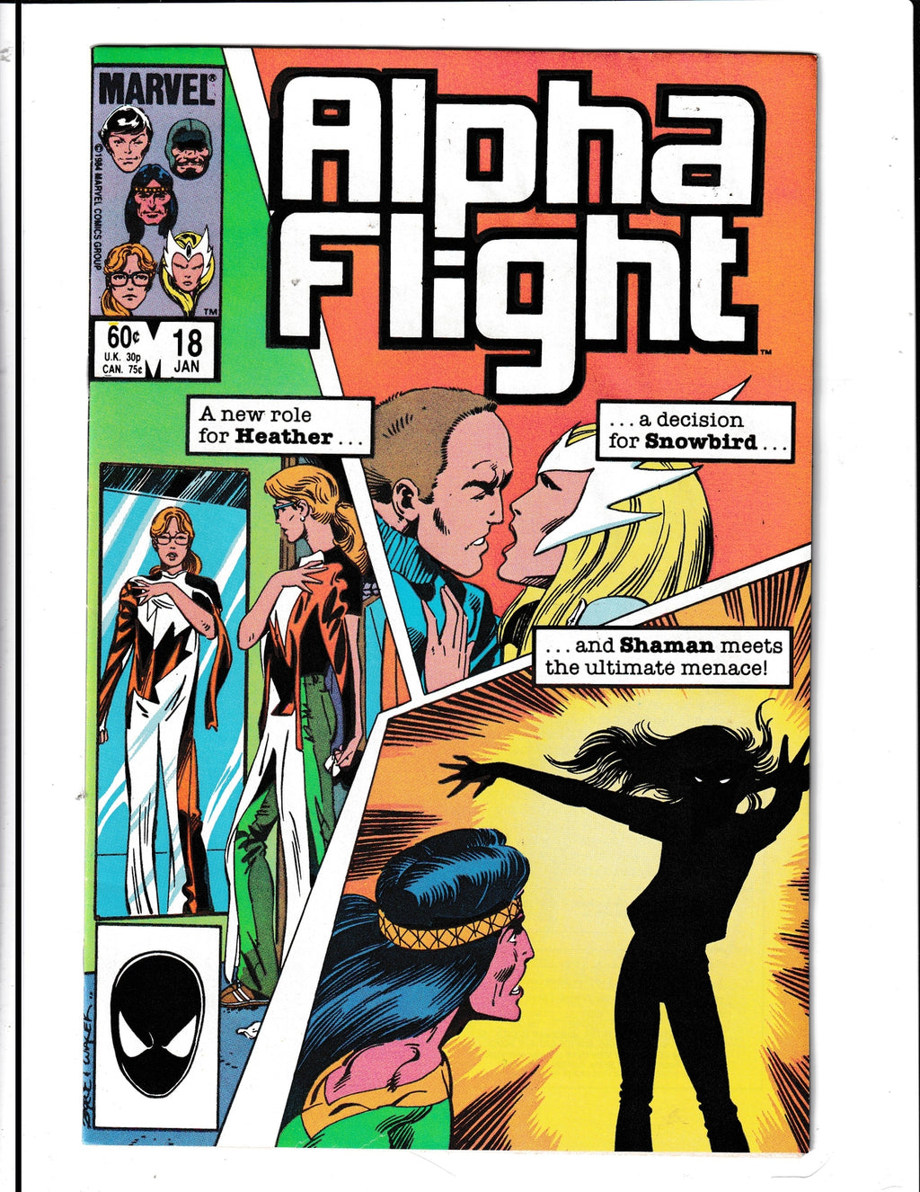 Alpha Flight #18 (1985) Marvel Comics SKU:484