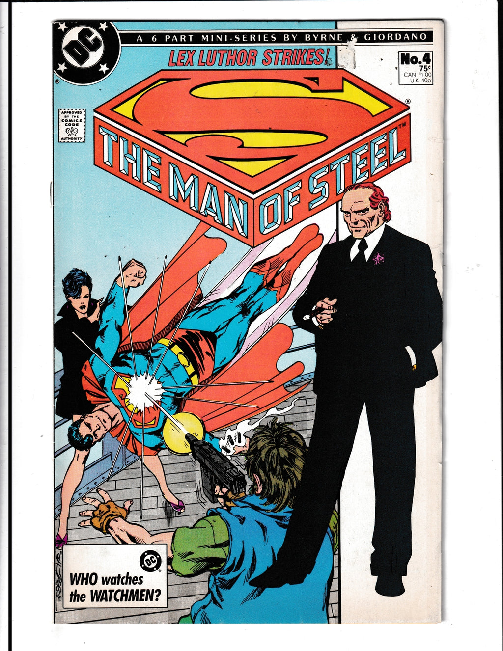 Man of Steel #4 (1986) DC Comics