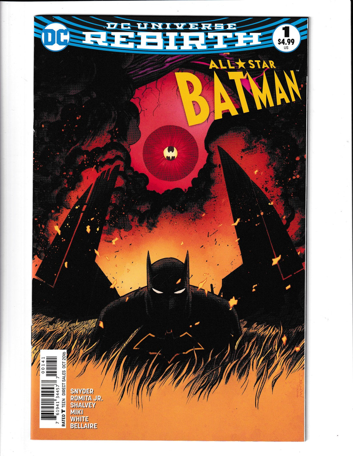 All-Star Batman #1D (2016) Declan Shalvey Variant DC Comics