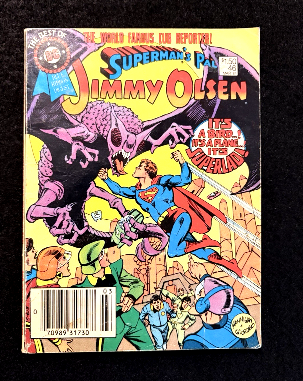 Best of DC Digest #46 (1984) Superman's Pal Jimmy Olsen DC Comics