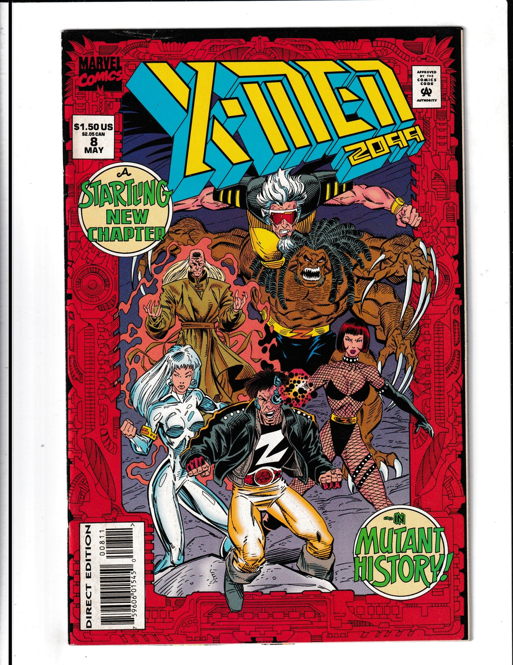 X-Men 2099 #8 (1994) Marvel Comics