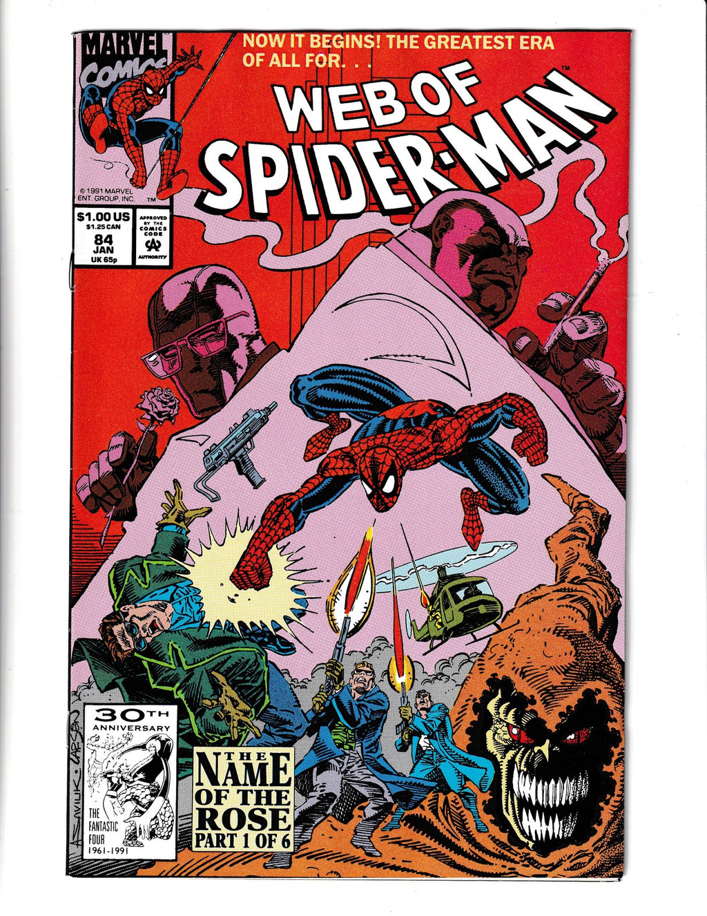 Web of Spider-Man #84 (1992) Marvel Comics