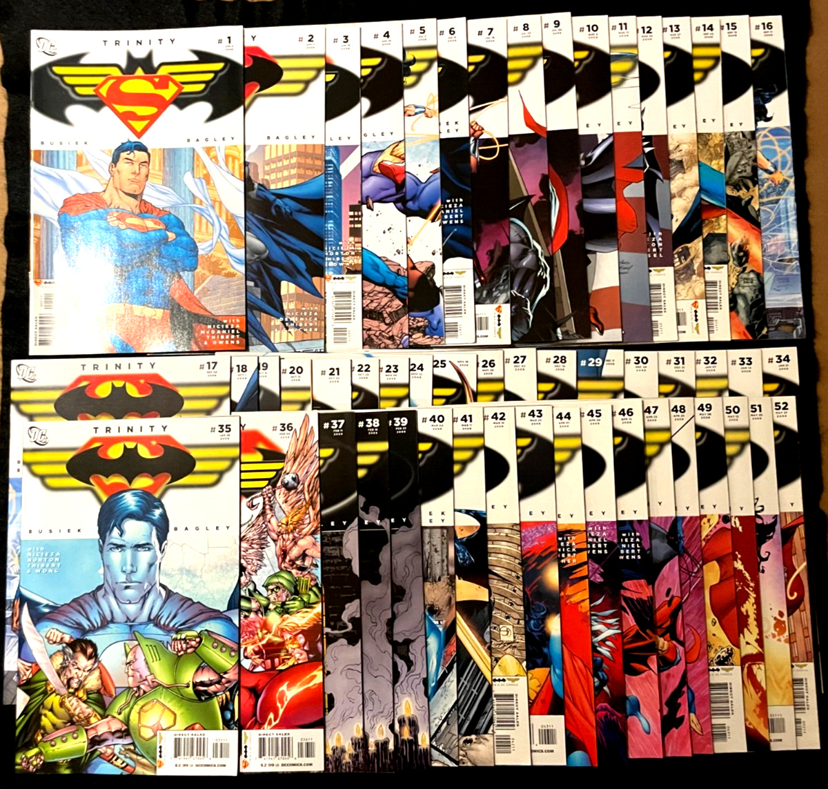 Trinity - Complete Set of 52 - #1-52 (2008-09) DC
