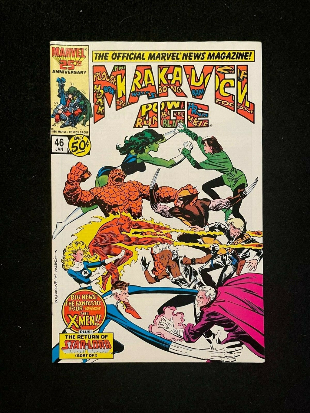 Marvel Age #46 1987 Marvel Comics High Grade