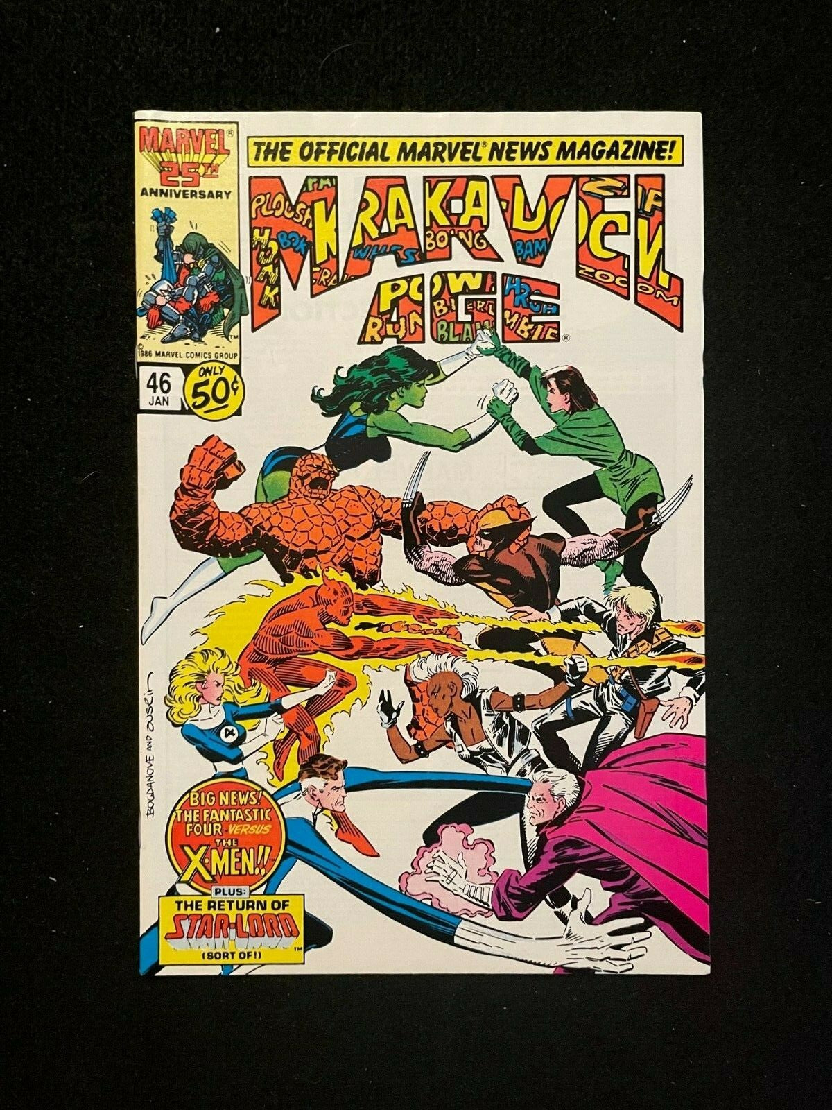 Marvel Age #46 1987 Marvel Comics High Grade