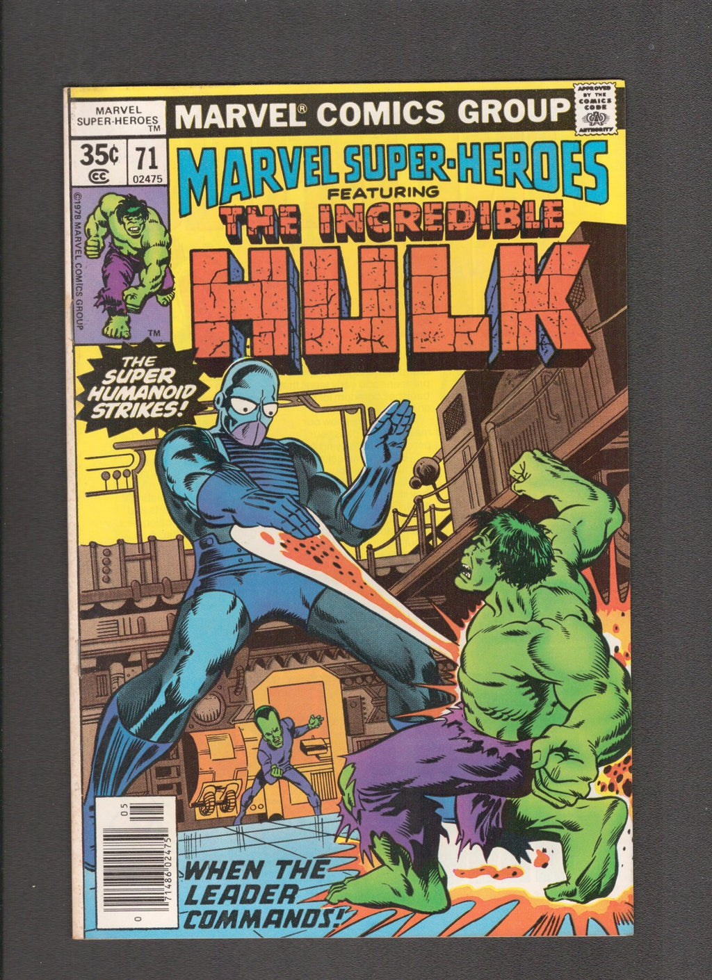 Marvel Super-Heroes #71 (1978) Simek, Trimpe, Lee Marvel Comics