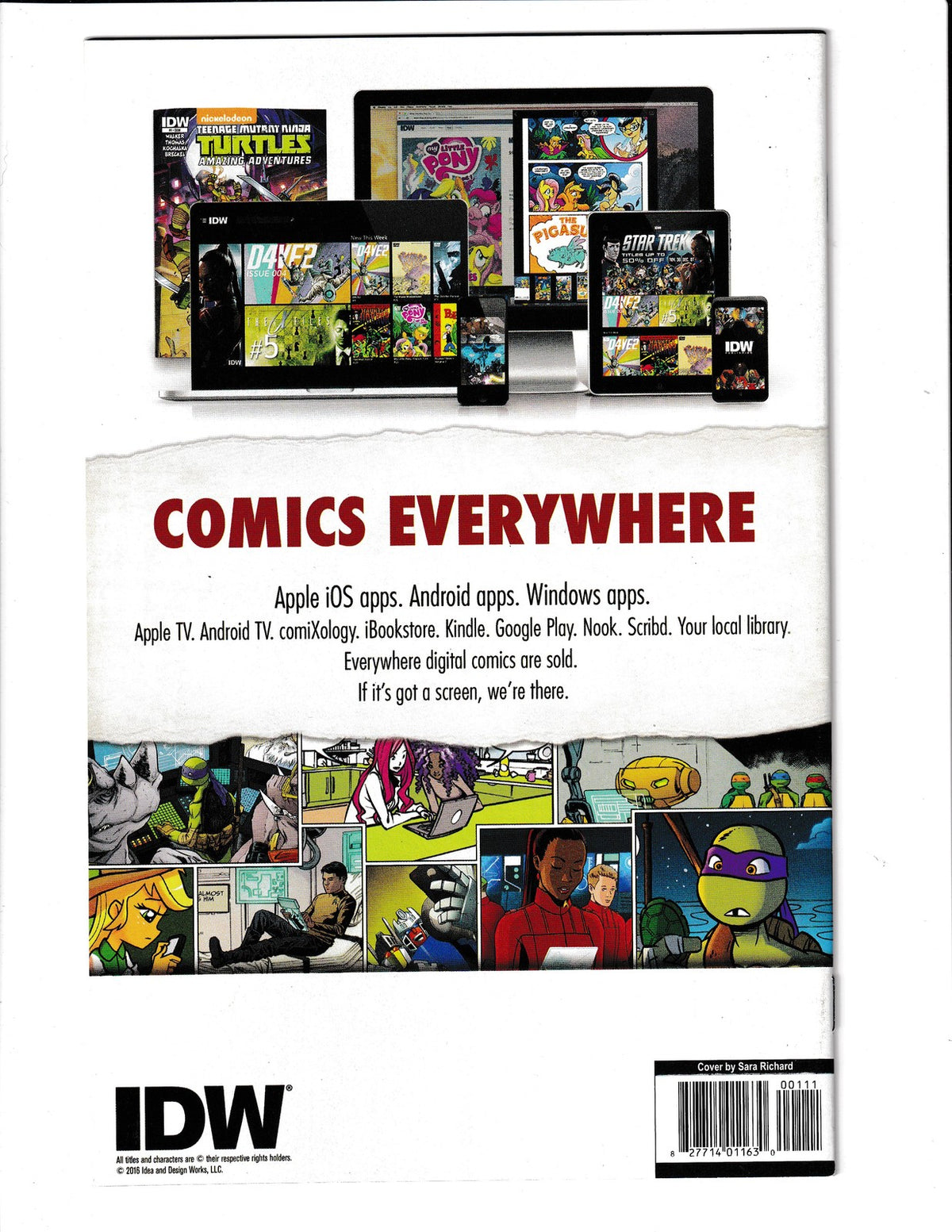 My Little Pony: Halloween Comic Fest #1 (2016) Happy Halloween IDW Comics