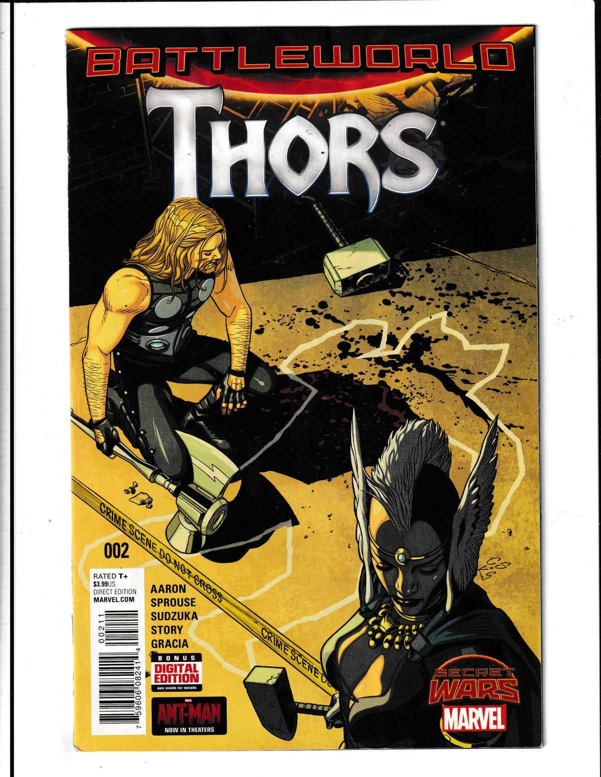 Thors #2 (2015) Secret Wars: Battleworld Tie-In Marvel Comics