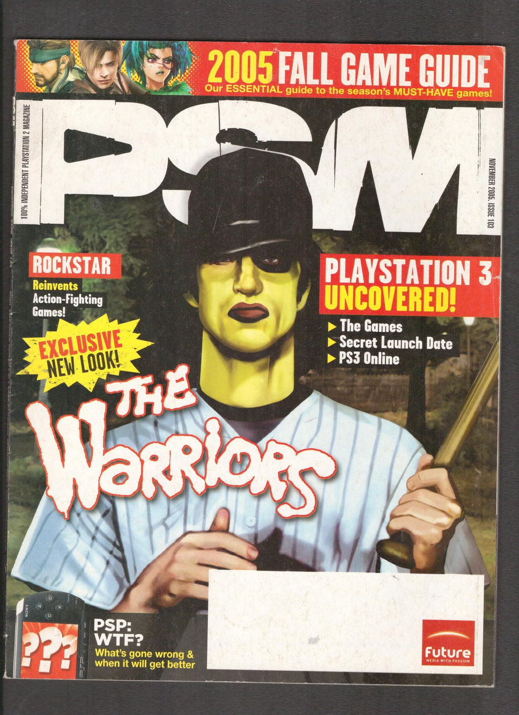 PSM Play Station Magazine #103 (2005) November  Comics