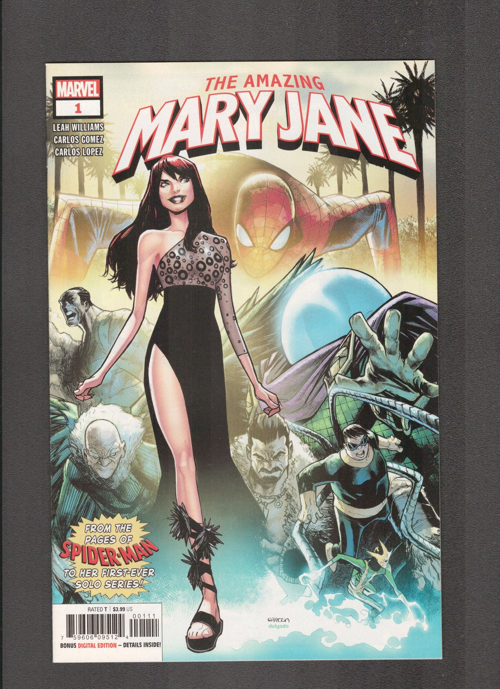 Amazing Mary Jane #1 (2019) Humberto Ramos Cover Marvel Comics