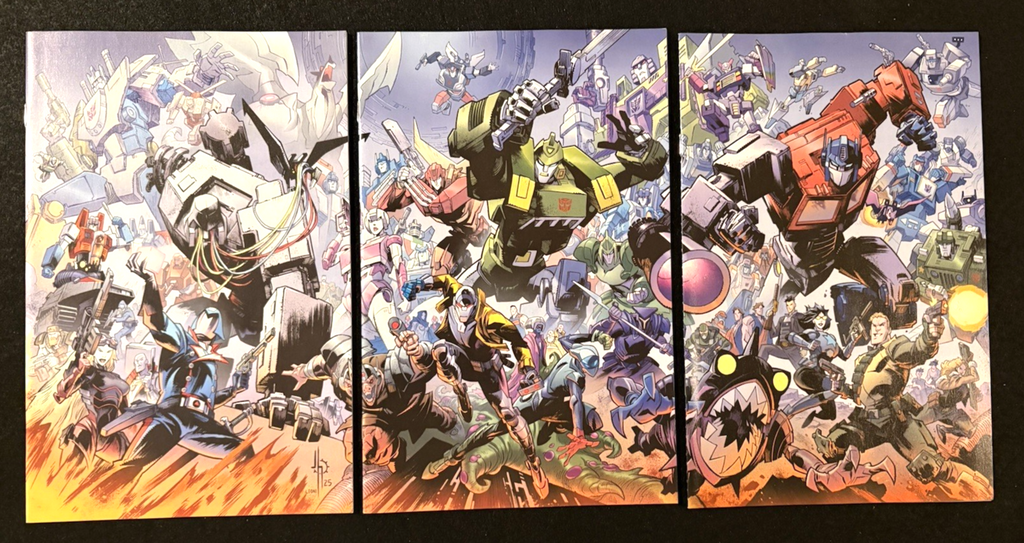 Transformers #21 Void Rivals #20 G.I. Joe Jason Howard Connecting Variants 2025