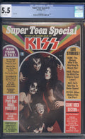 Super Teen Special #1 CGC 5.5 (1977) KISS Graded Sterling Publishing Magazine