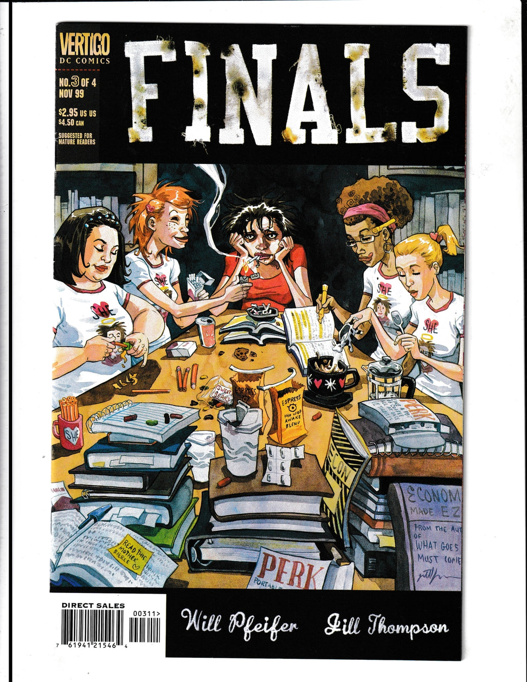 Finals #3 (1999) Vertigo Comics
