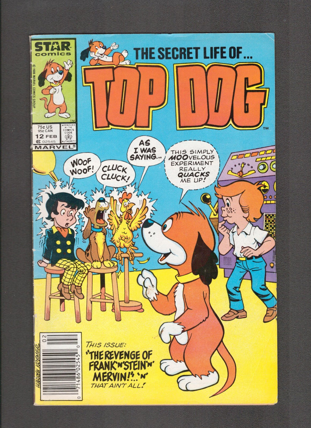 Top Dog #12 (1987) Combined Shipping Star Comics