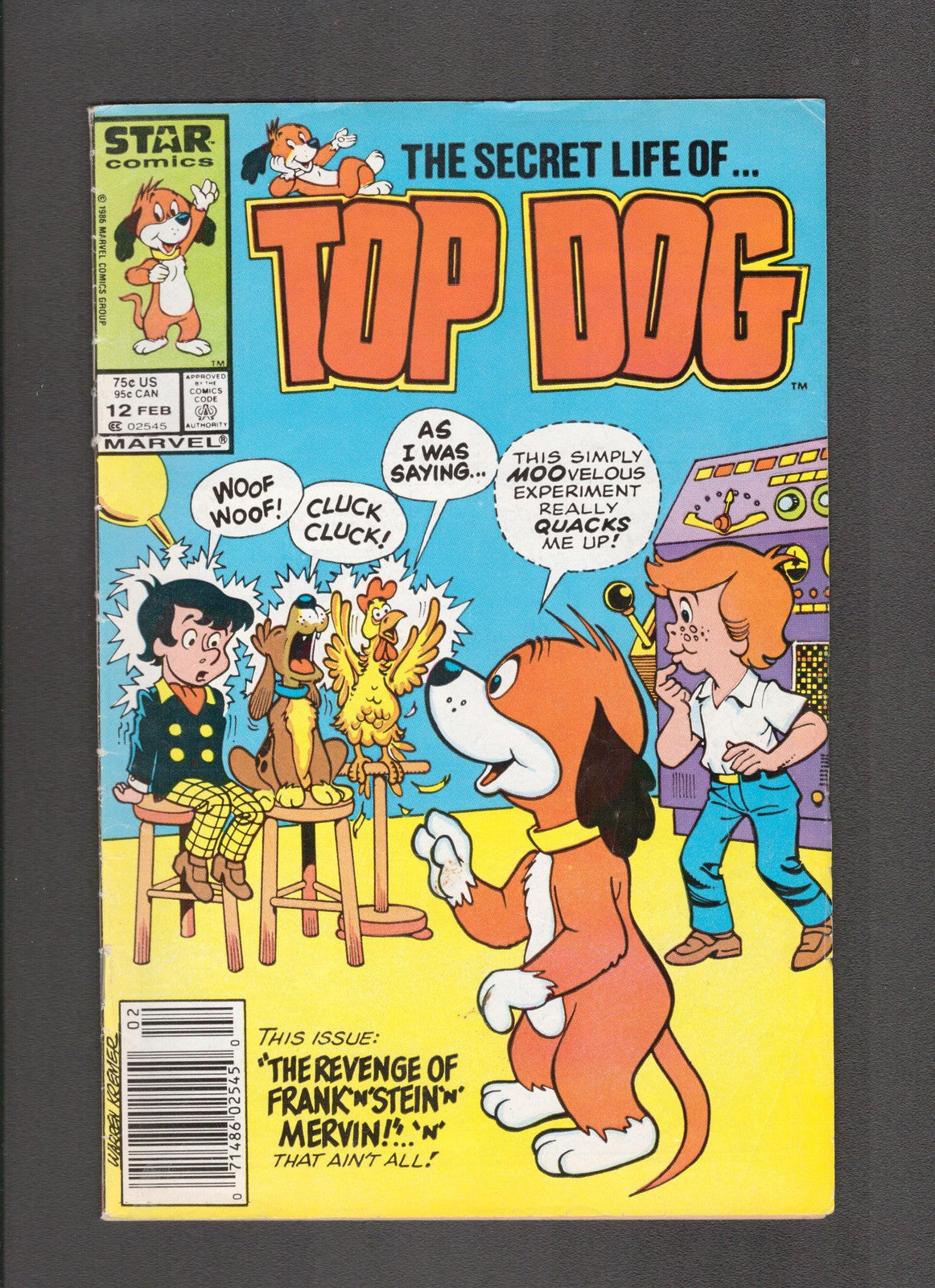 Top Dog #12 (1987) Combined Shipping Star Comics