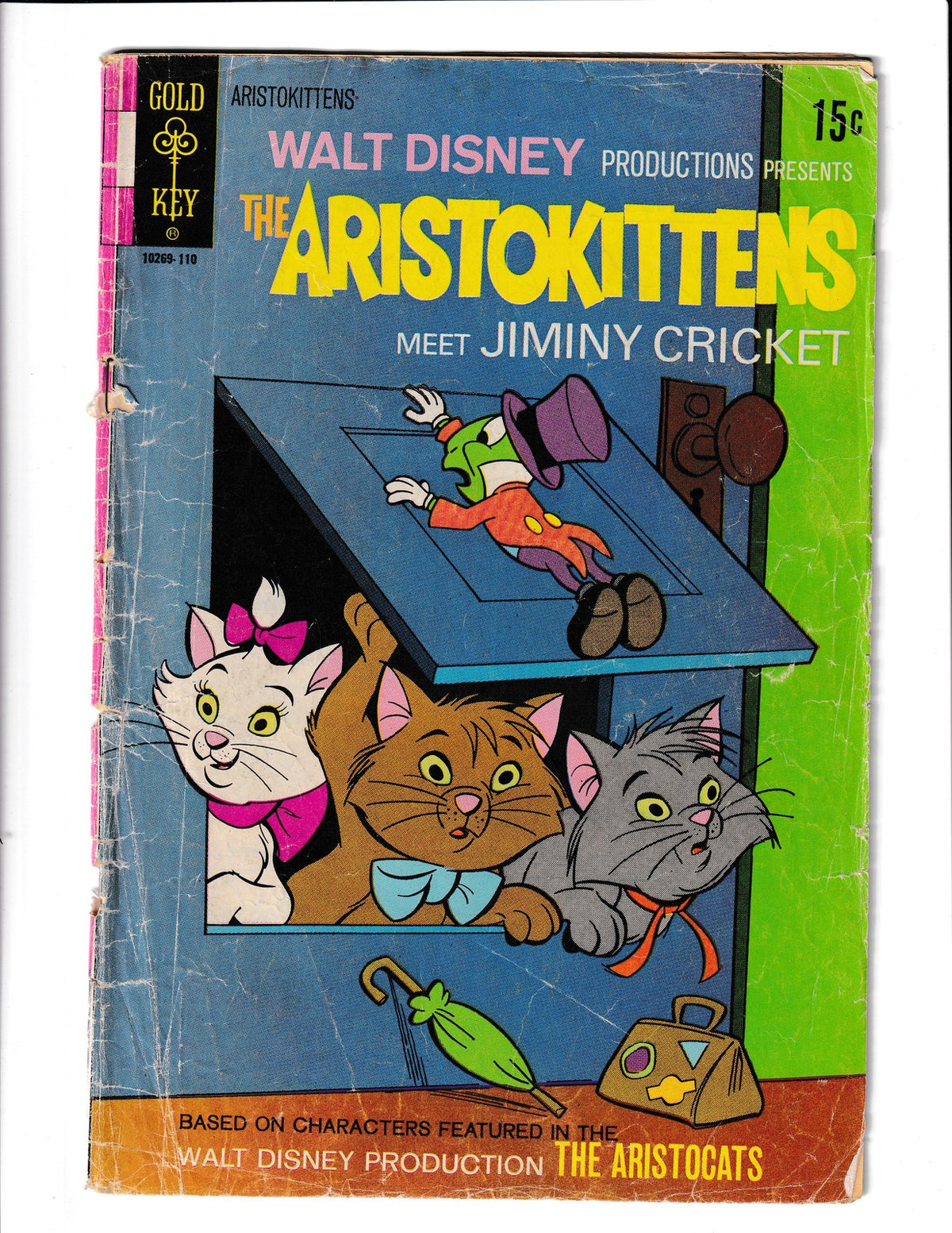 Aristokittens meet Jiminy Cricket #1 (1971) Gold Key Comics