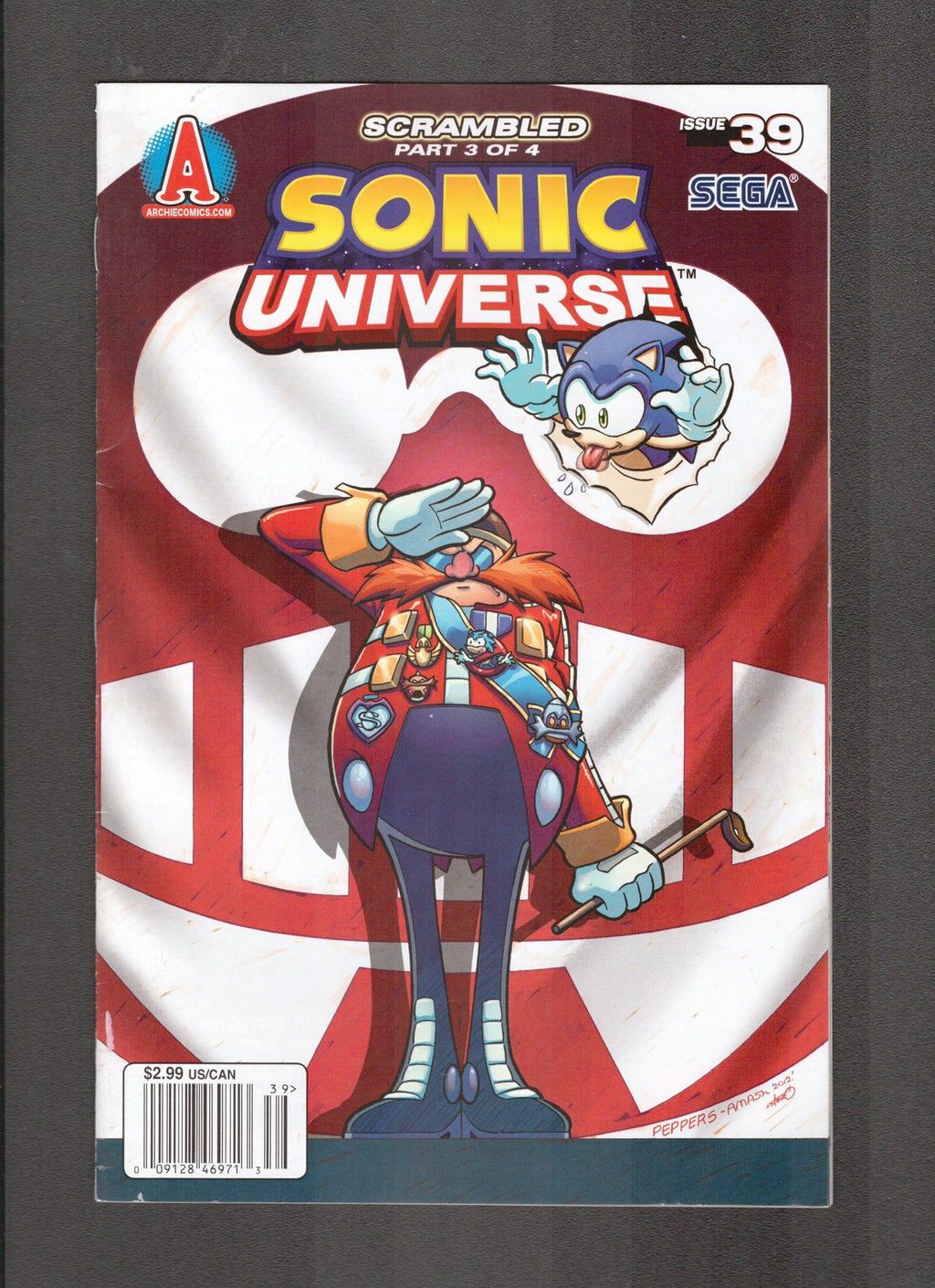 Sonic Universe #39 (2012) Scrambled Part 3 Archie Comics