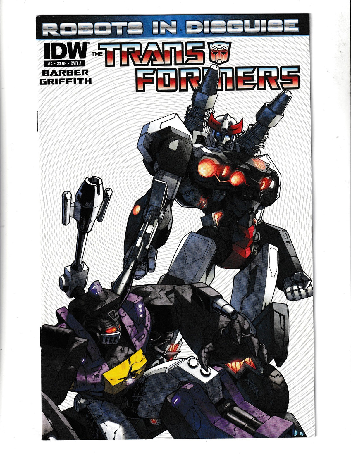 Transformers: Robots In Disguise #4 (2012) Regular A Cover IDW Comics